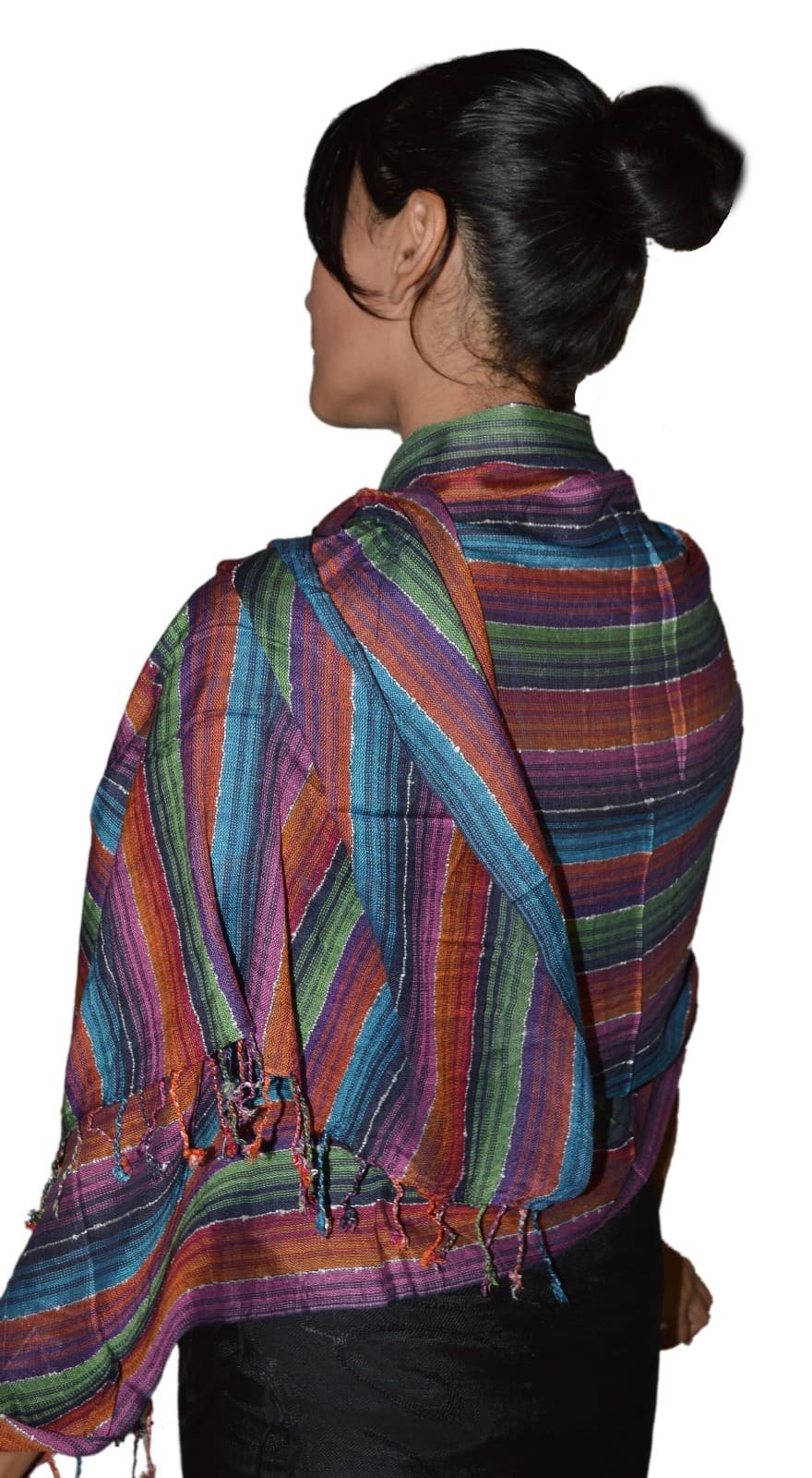 Shawls Scarves Hijab Evening Wrap Cover-Up Woven Reversible Lightweight Stylish 2