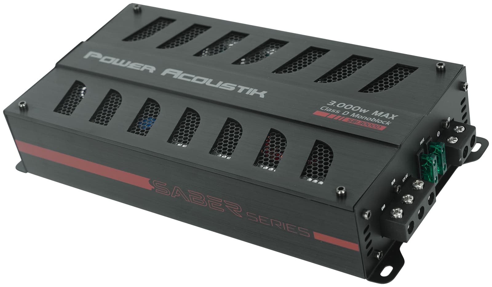 Power Acoustik SB1.3000D 3000 Watt Mono Amplifier 1-Ohm Class D Amp SB1-3000D 2