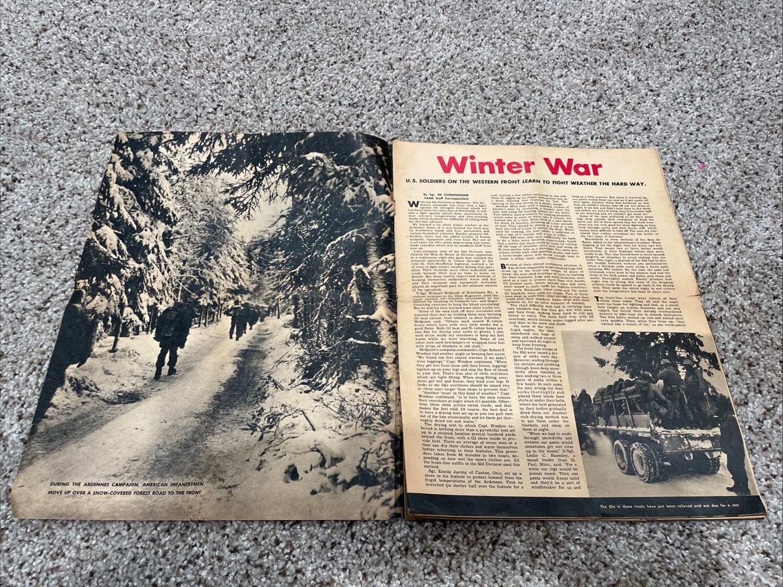 Yank The Army Weekly Vol.3 No.37 March-2-1945 The War Against Winter  6