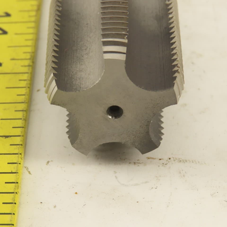 Regal 1"-11-1/2" NPT 5 Flute Straight Bottoming Tap 6" Extended Length 4