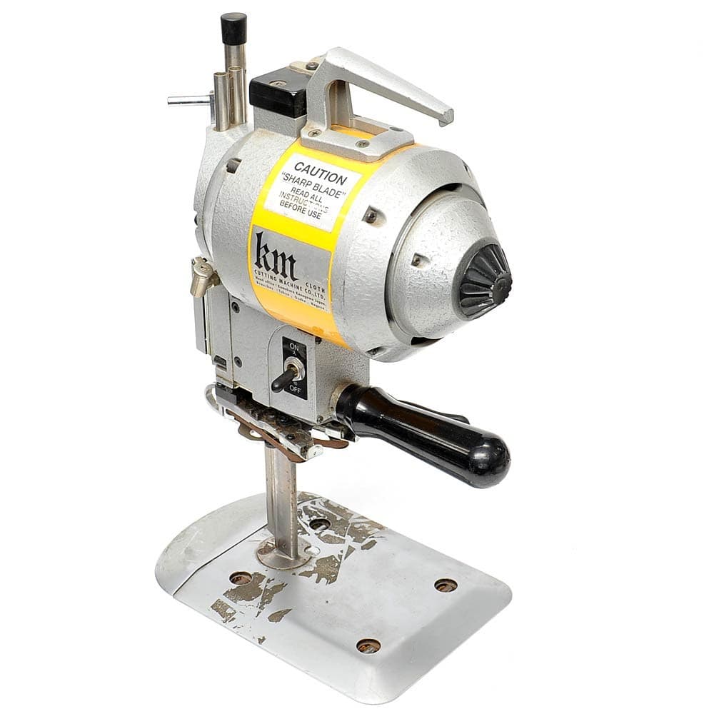 KM Cloth Cutting Machine KS-EU with USA 110V Power Plug Mostly-Working AS-IS 3