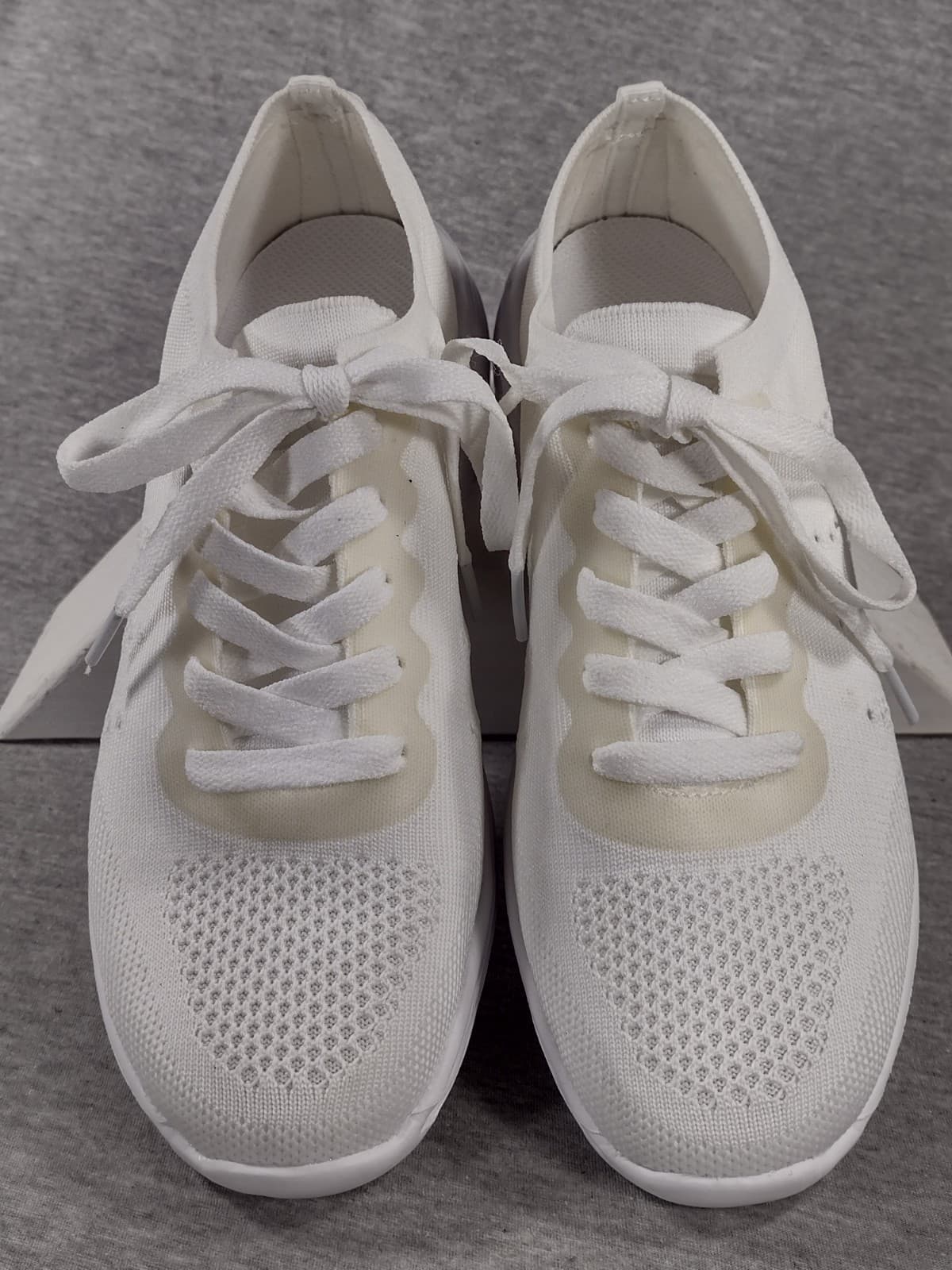 Bloch Omnia Dance Sneakers Shoes Women's 7 Full Sole White Athletic Knit Mesh  4