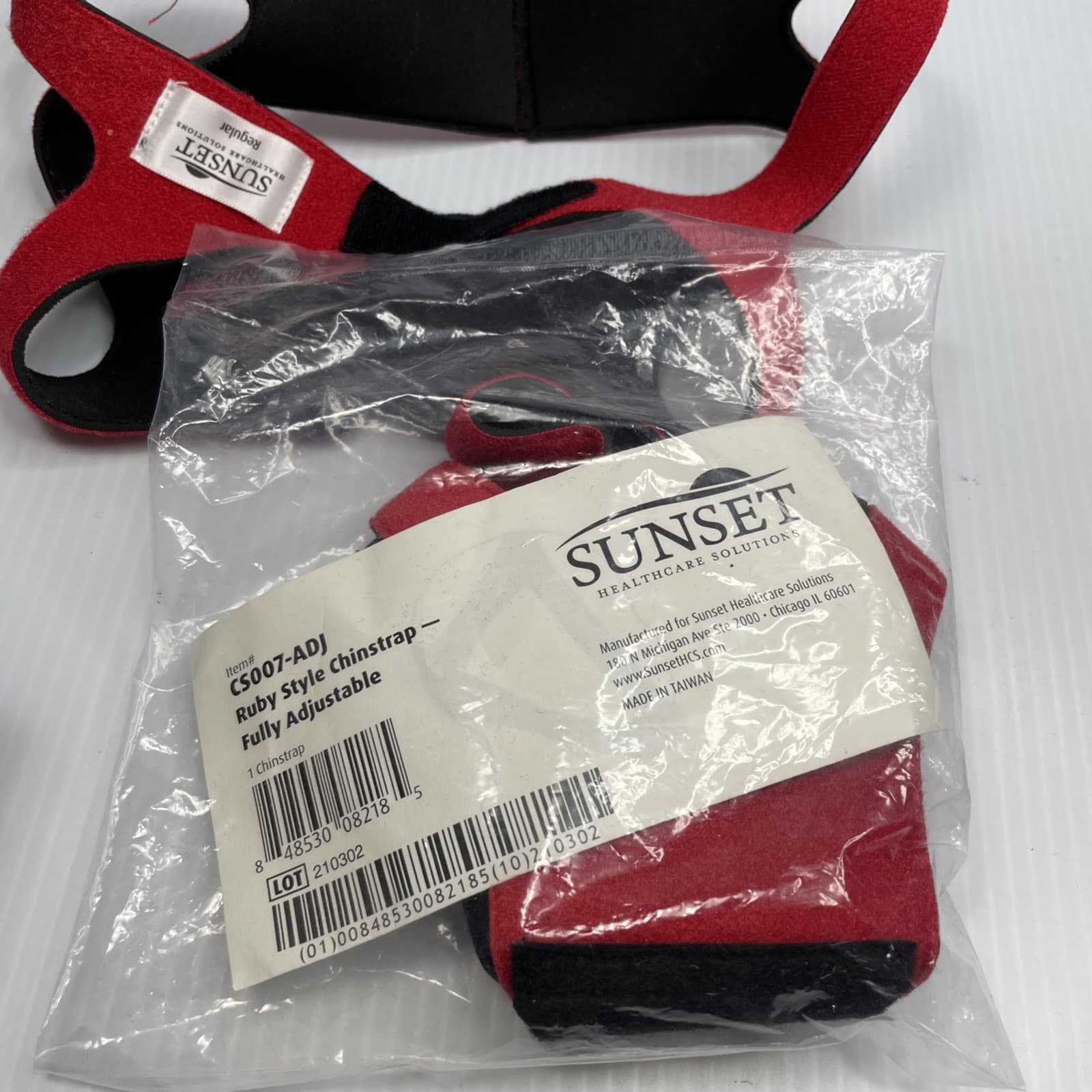 SUNSET Healthcare Solutions Ruby Style Chinstrap - Fully Adjustable - CS007-ADJ 4