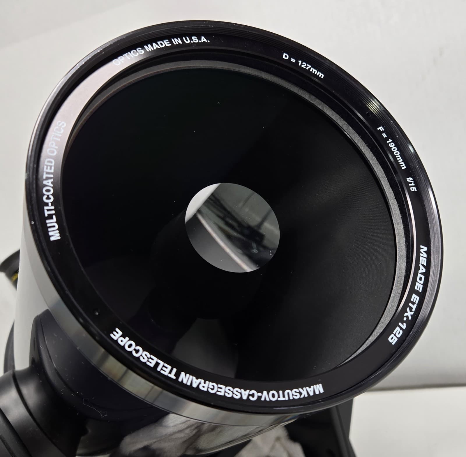 Meade ETX-125EC Astro Observer Telescope with Hard Case No Stand Power Tested 4