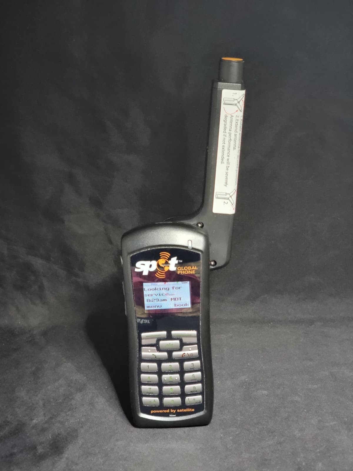 SPOT Global Satellite Phone Tested Powers On w/ Extra Battery & Charging Cords 2