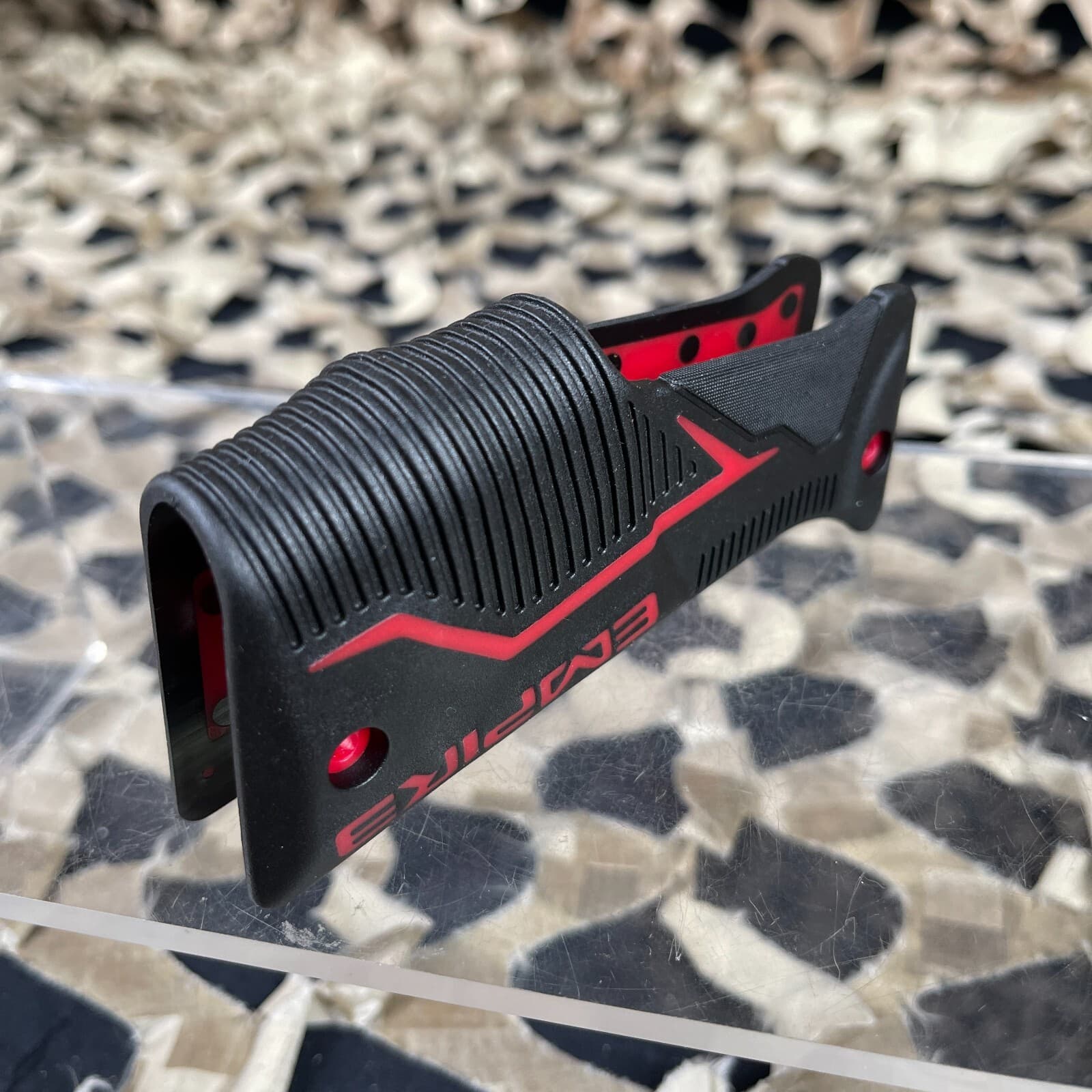 NEW Empire Axe 2.0 Front & Rear Grip Combo - Black/Red 2