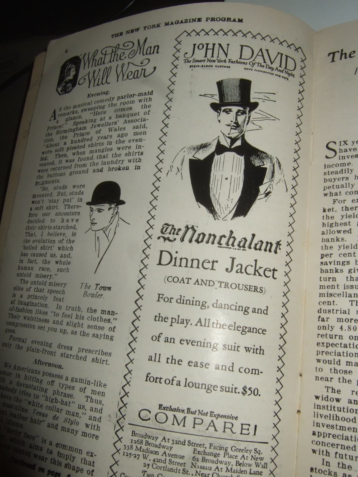 Broadway Knickerbocker Theatre Playbill Great Ads 1928   4