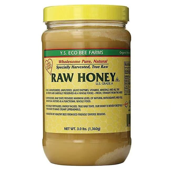 Y.S. Eco Bee Farms Raw Honey 3 lbs Paste