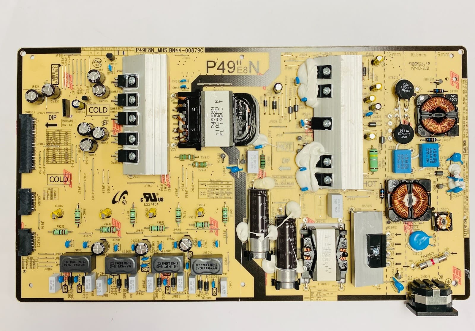 Samsung Monitor C49HG90DMN BN44-00879C (P49E8N_MHS) Power Supply LC49HG90DMNXZA 2