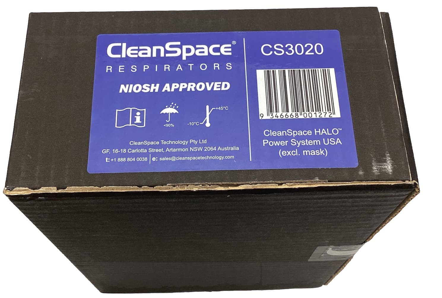CleanSpace Respirators CS3020 HALO PAPR Power System – NIOSH 3