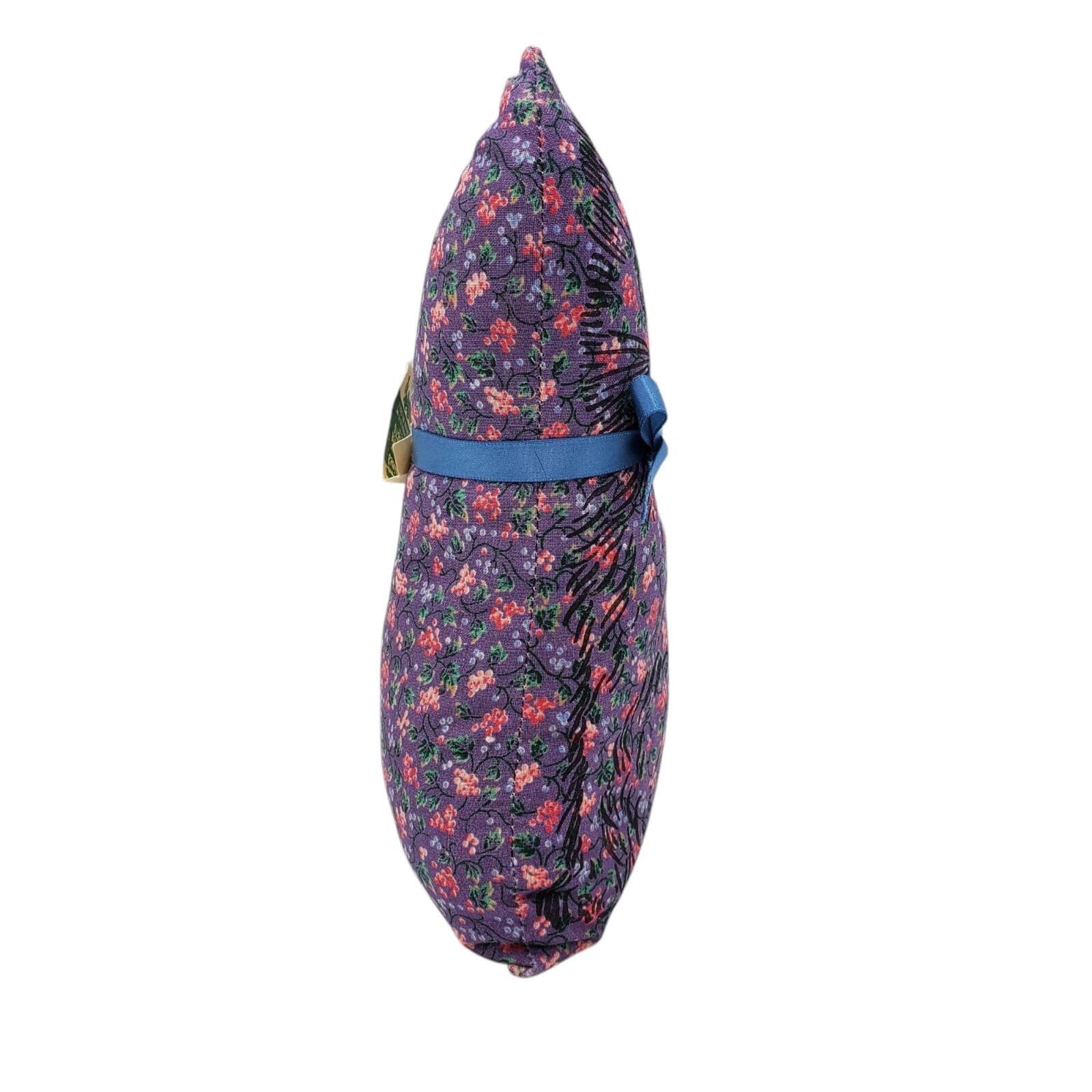 VTG Paine's Genuine Balsam Fir Products 8" Purple Floral Cloth Sachet Calico Cat 4