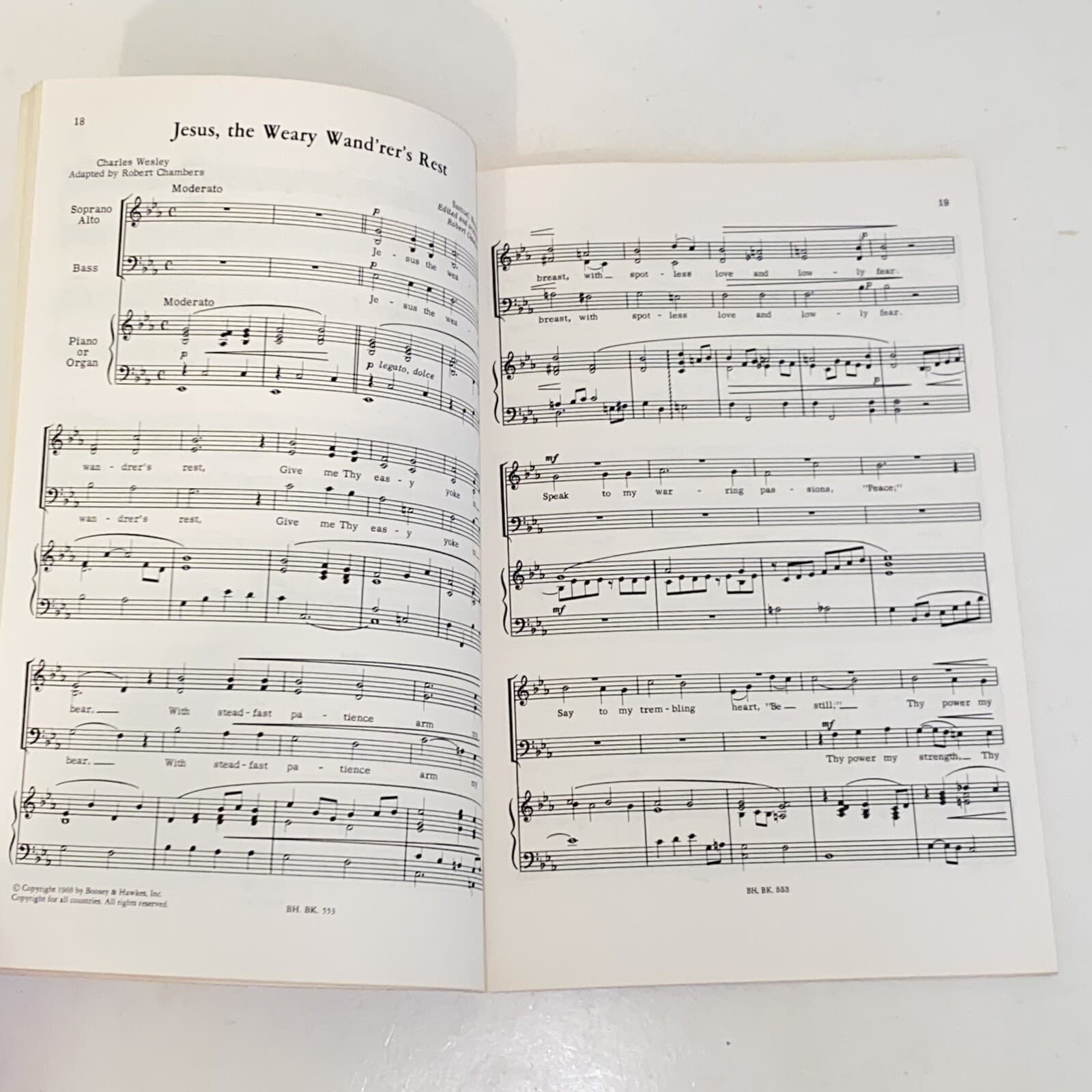 Vintage 1969 Sing To The Lord 18 Anthems for All Seasons Sheet Music 6