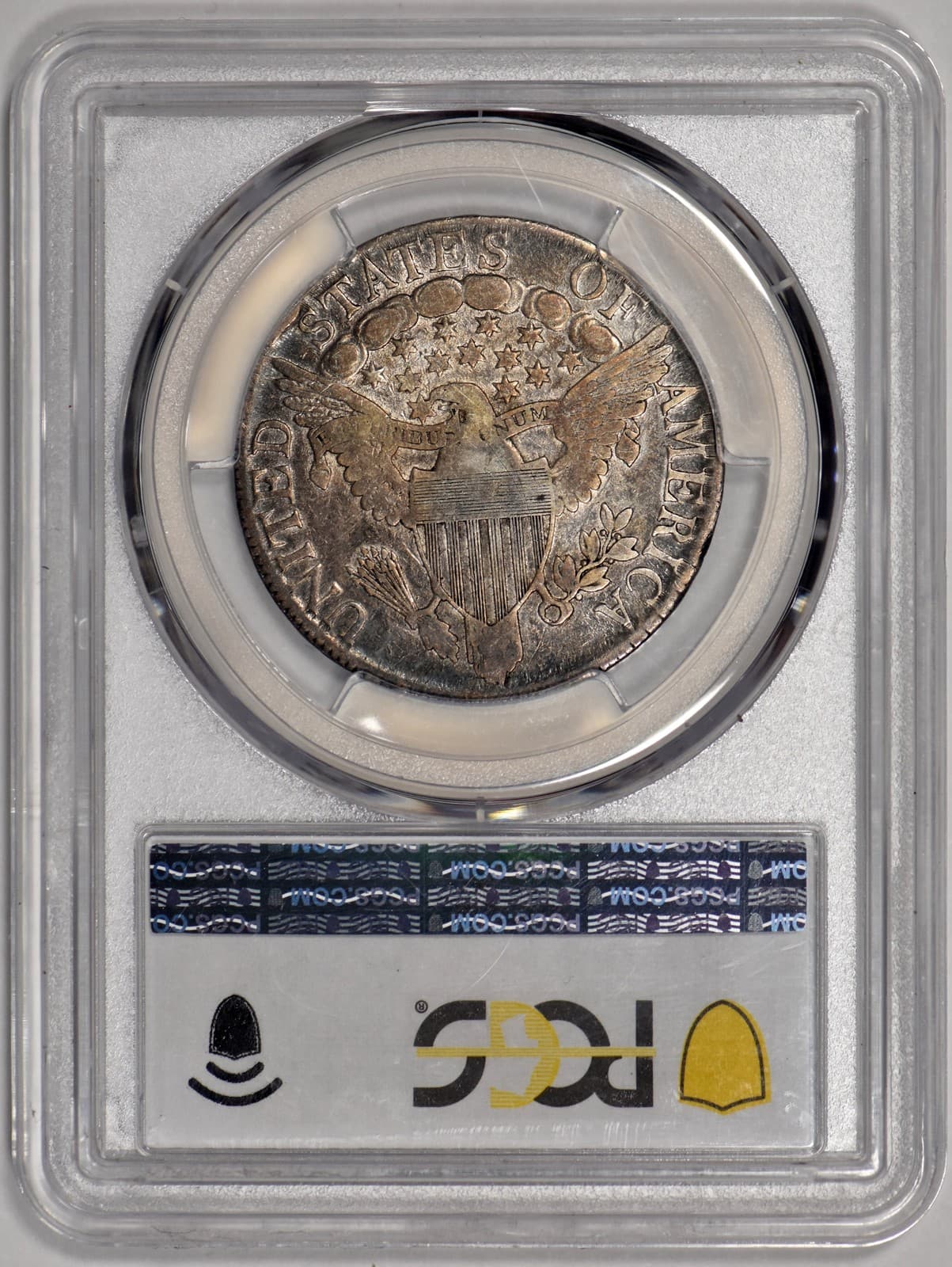 1806 Draped Bust Half Dollar 50c Pointed 6, No Stem PCGS F15 - Original! 2