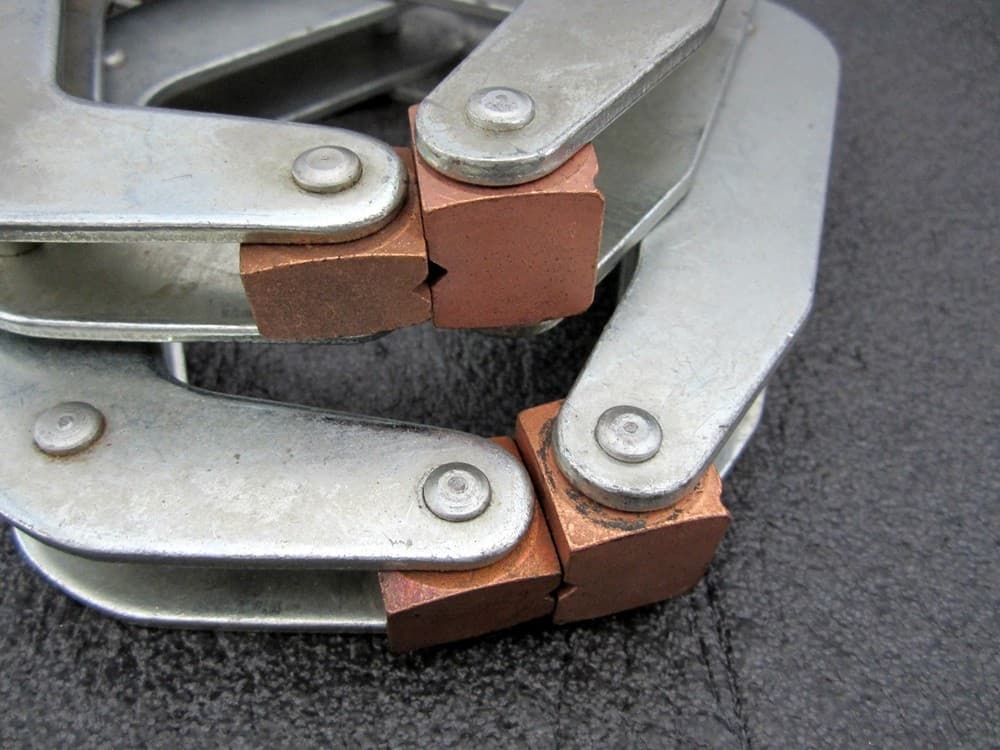 2x Kant-Twist 6" Deep C-Clamp 6D 421 Welding Clamps Made in USA 3