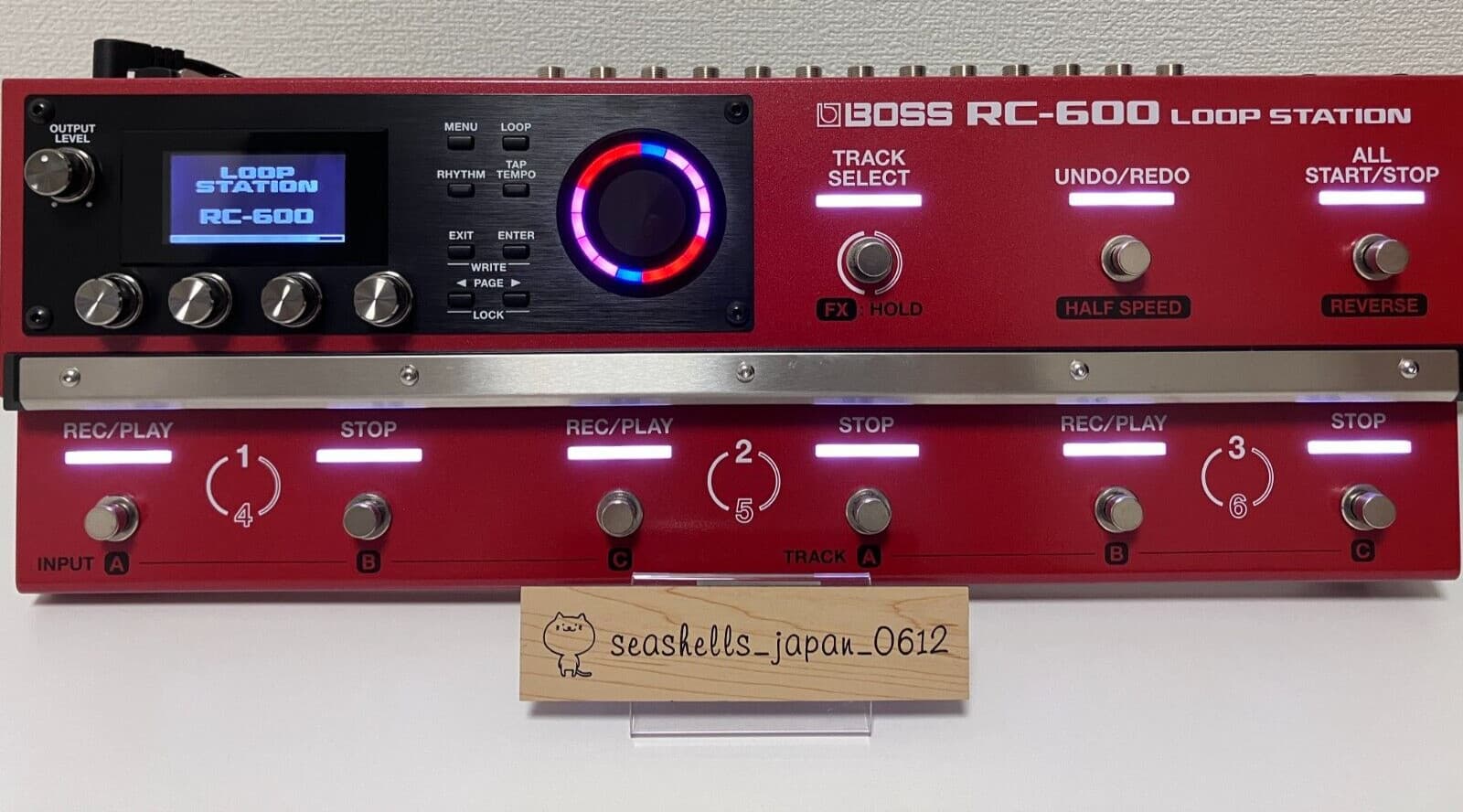 BOSS RC-600 Loop Station Looper Sequencer Electric Guitar Effect Pedal F/Japan 2