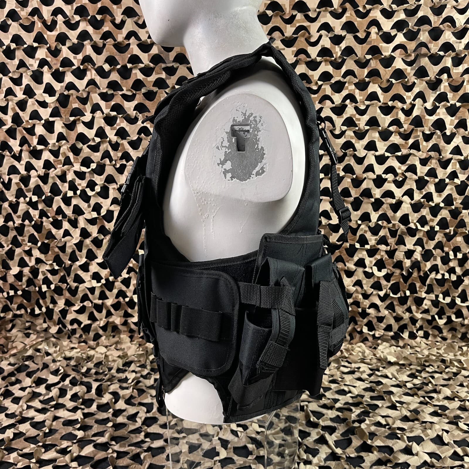 New Warrior Paintball Tactical Vest - Black 2