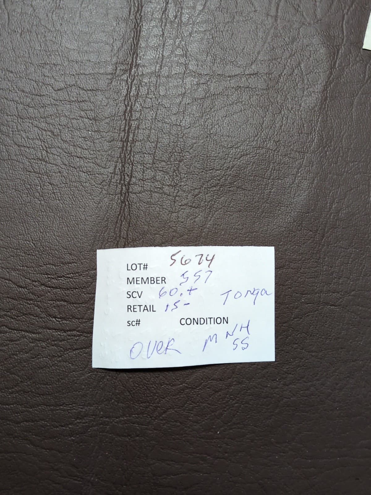 APC 5674 Most Tonga SS with $60+scv MNH 2