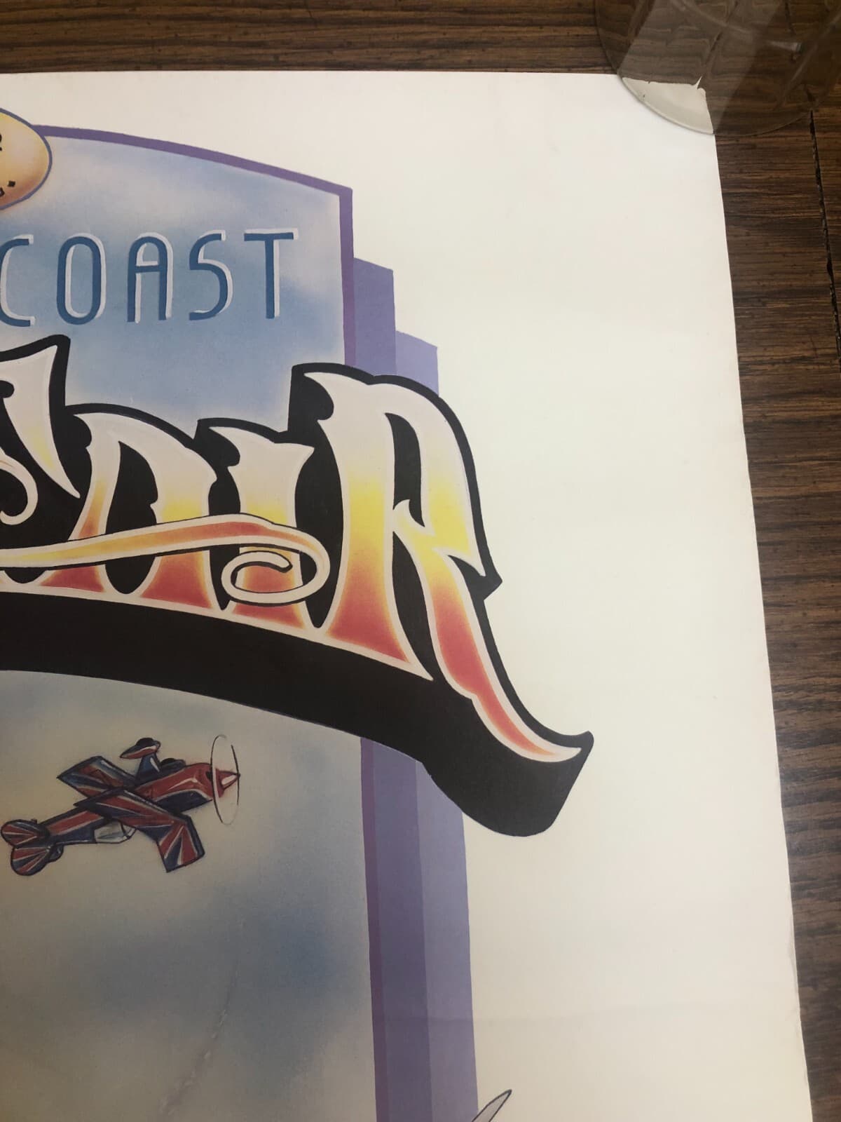 1997 3rd Annual Oregon Coast Air Fair Signed/#'d 7/200 Litho Print North Bend 3