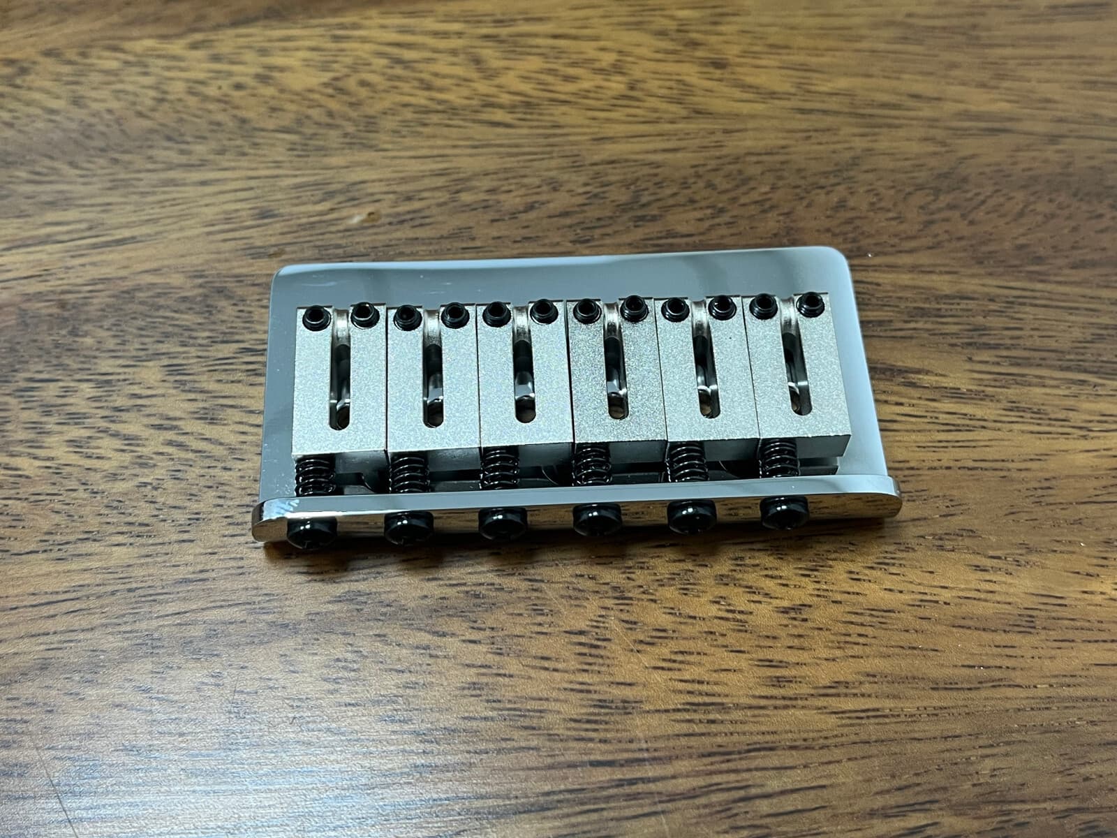 American Stratocaster Chrome Hardtail Bridge 2