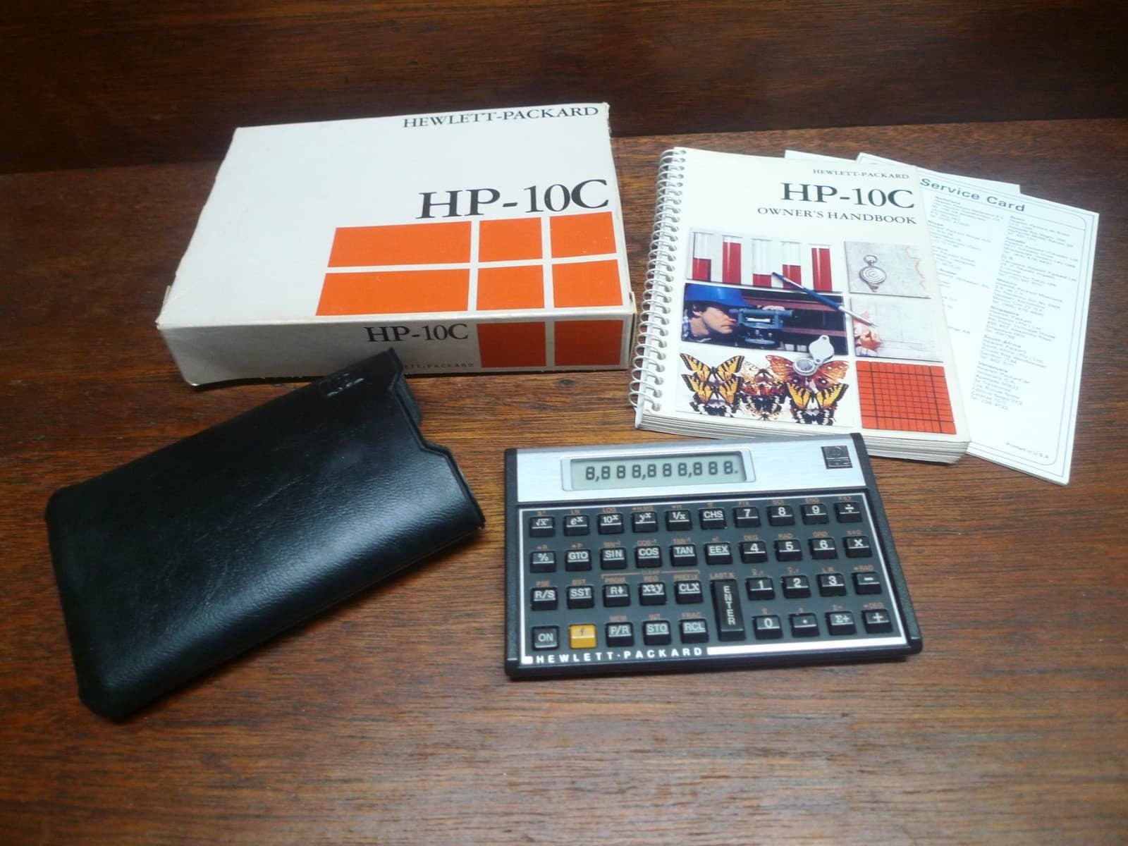 HP-10C EARLY PROGRAMMABLE RPN ULTRA RARE CALCULATOR WORKS PERFECTLY