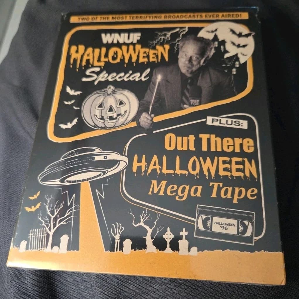 WNUF Halloween Special Plus WNUF 2 OUT THERE Mega Tape Blu Ray W/ Slip BRAND NEW