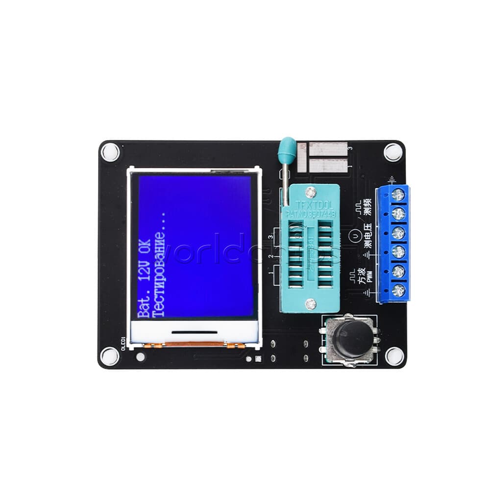 GM328A Transistor Tester Diode Capacitance Inductance ESR Volt Frequency Meter 4