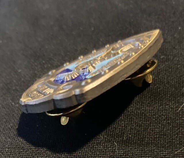 Norwegian Foot March Badge 1 1/2 Inch (LARGE SIZE!) (Gold) 6