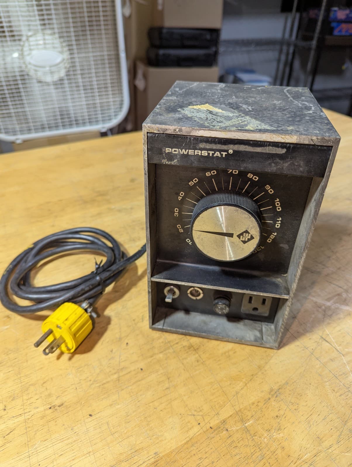 Superior Electric Powerstat N21 Variable Autotransformer WORKS, SEE CONDITION 2