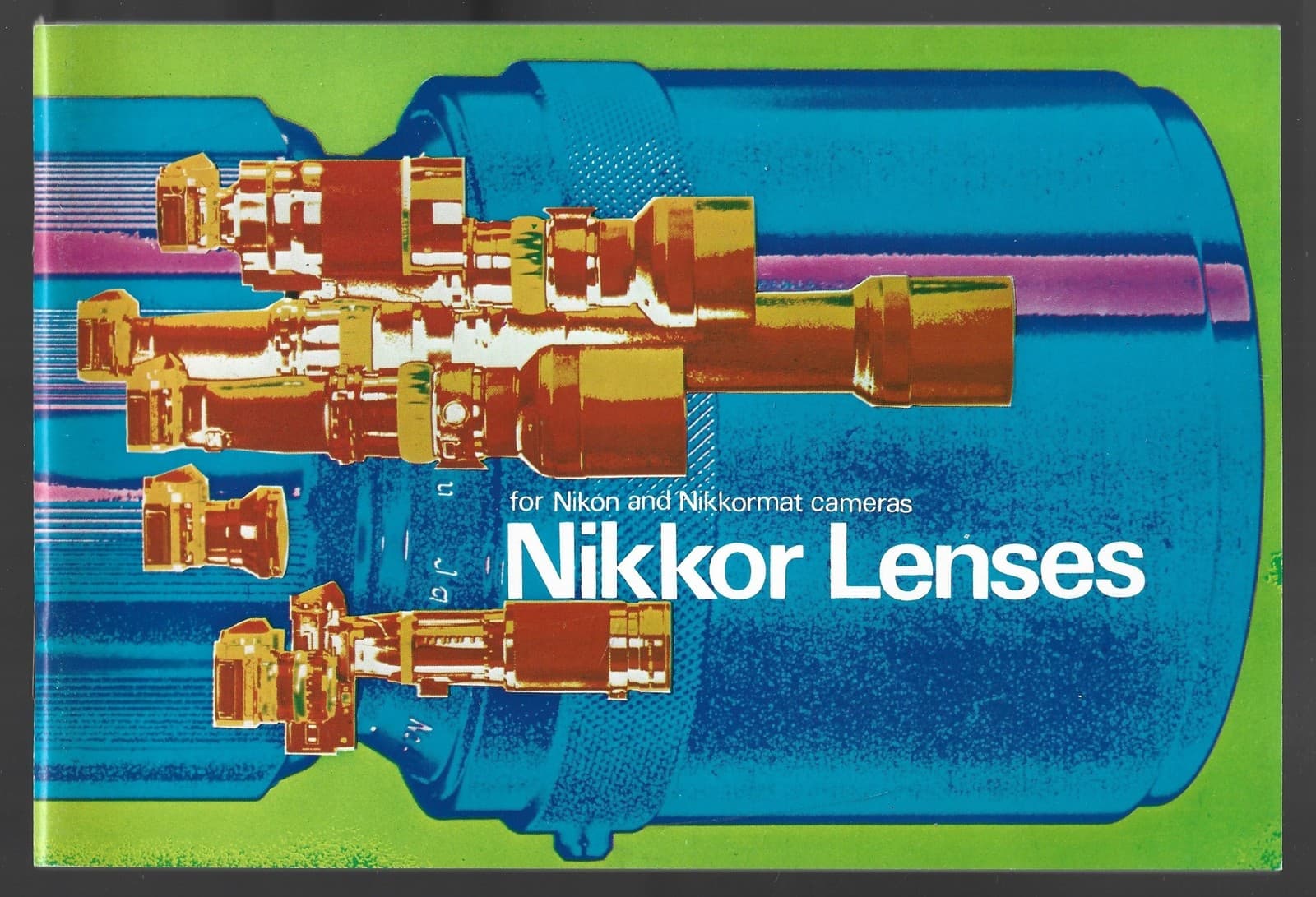 Nikon School of Photography Nikon F2 System & Nikkor Lenses Catalogs Pad MINT 3