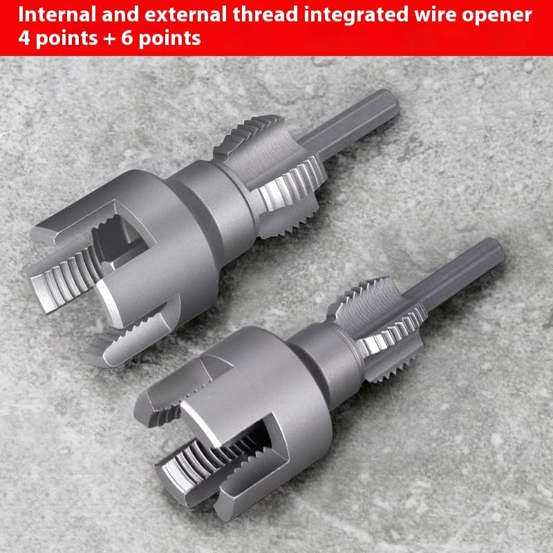 Dane Water Pipe Threader - An Integrated Internal and External Thread Cutting To 5