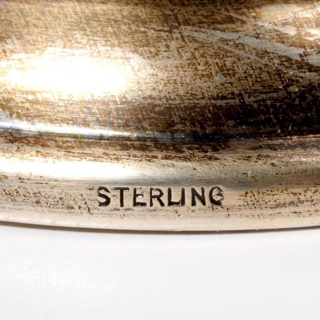 Sterling Silver Divided Double Spout Gravy Sauce Boat 7.25"l Barbara Walters 5