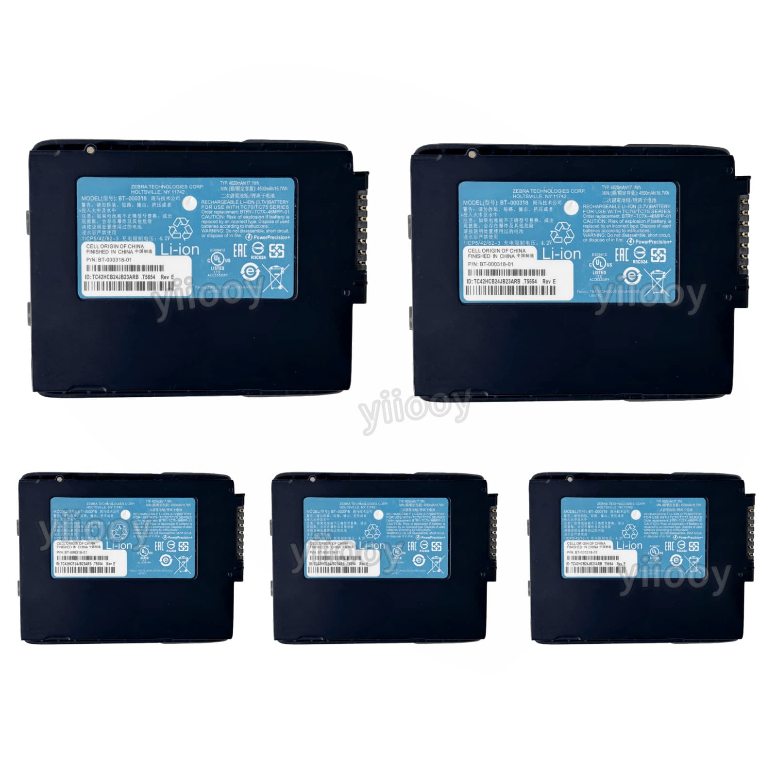 10-PACK New Genuine tc77 Battery for Zebra tc55 tc70 tc72 tc75 BT-000318