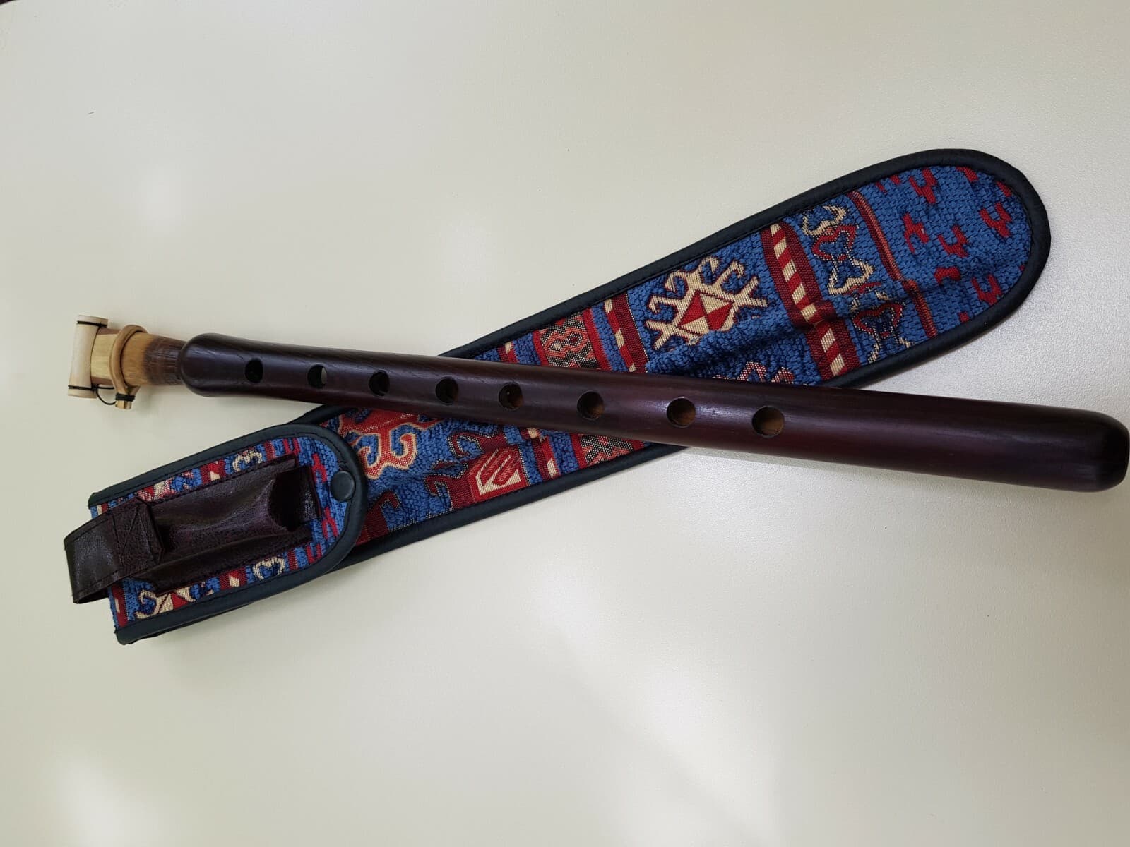 Armenian Duduk Advanced level with beautiful case with reed holder + gift flute 2
