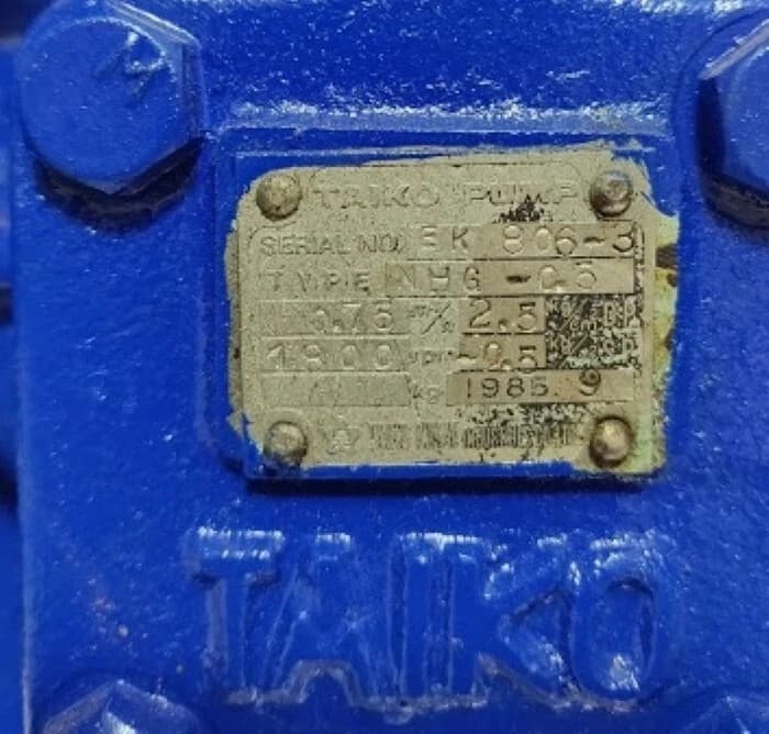 Taiko Gear Pump NHG-0.5 3