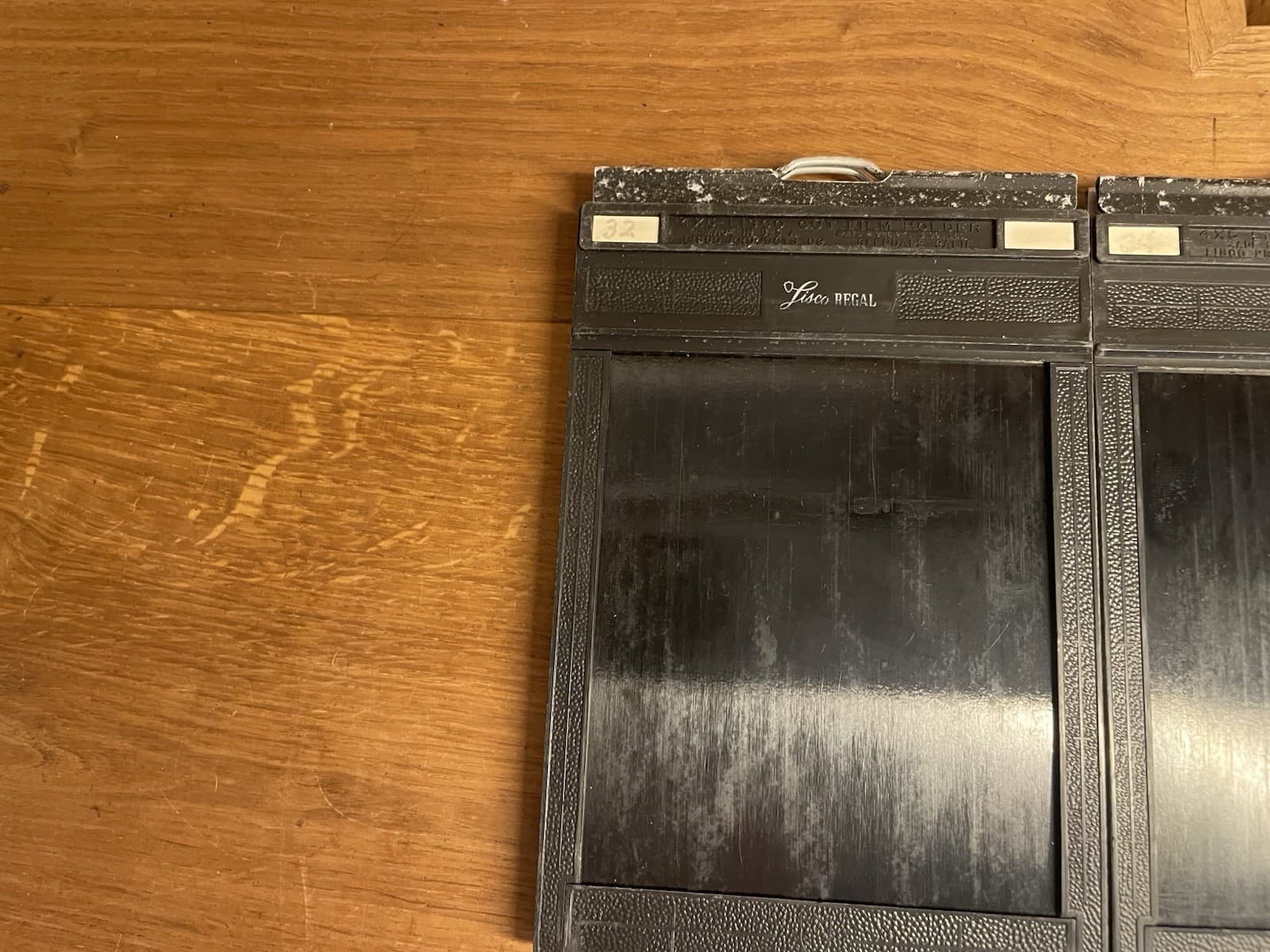 *READ : Exc+5* Lot of 1 Toyo & Lot of 3 Lisco Regal 4x5 Cut Film Holder From JPN 2