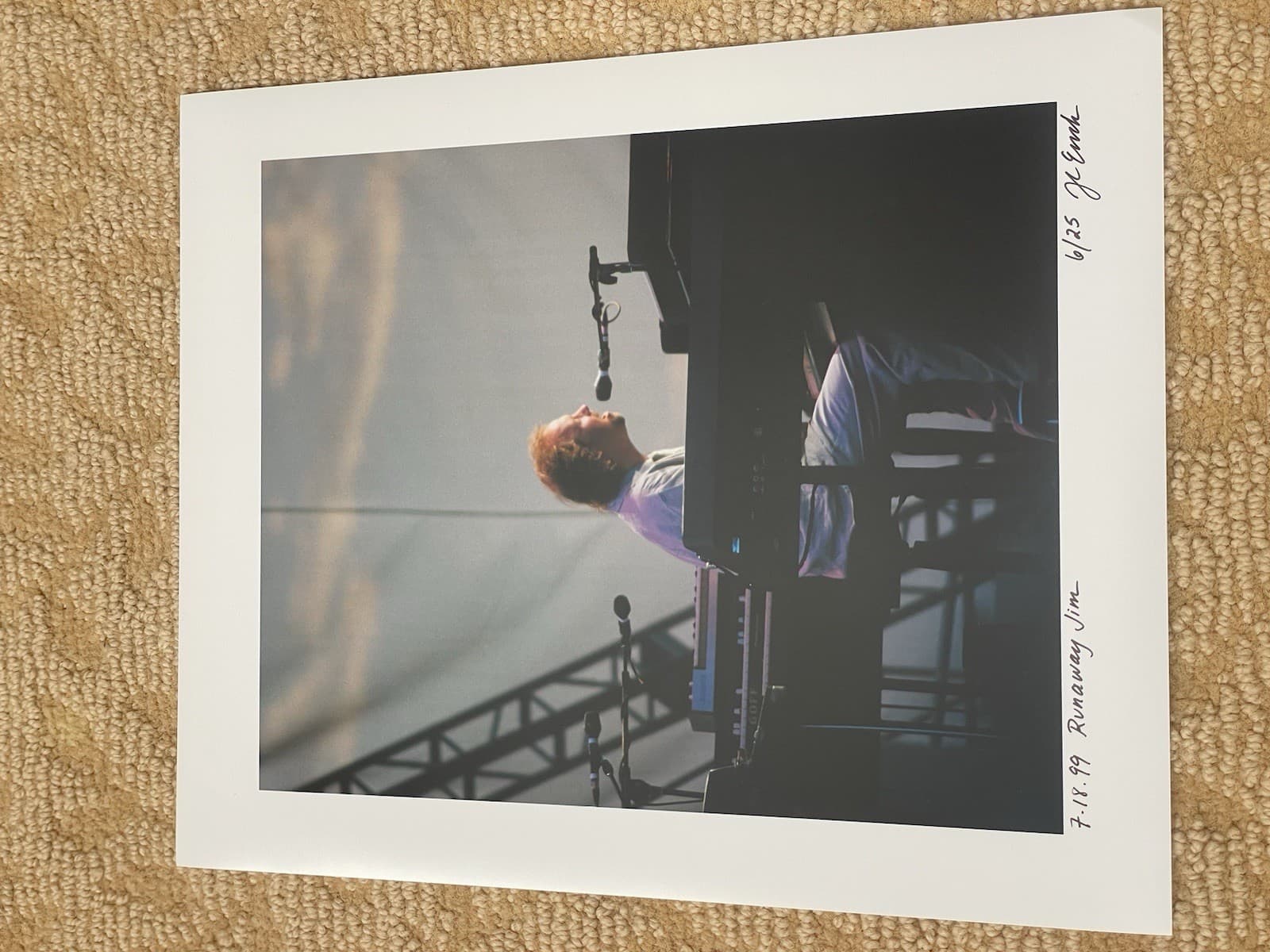Phish Oswego New York 7/18/99 Photograph Print Danny Clinch Jim Pollock 3