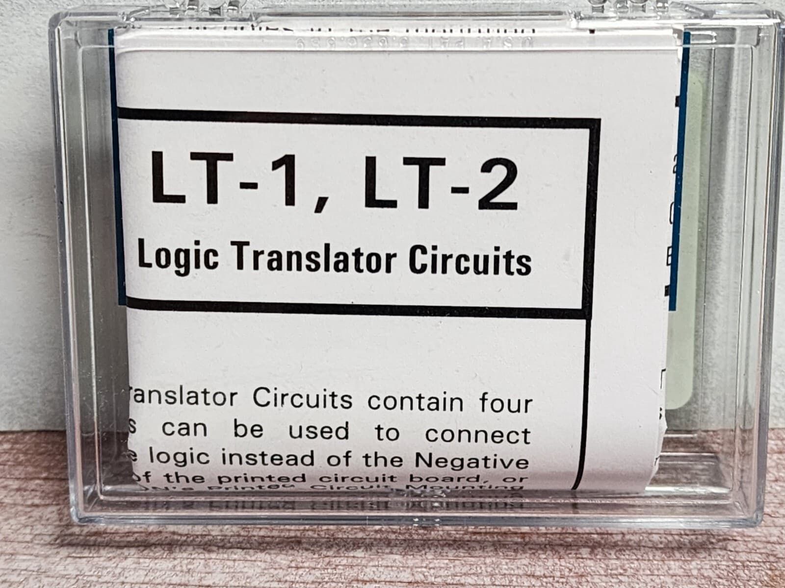 Circuitron 800-5271  --  LT-1 Positive Logic Translator Interface Circuit 2