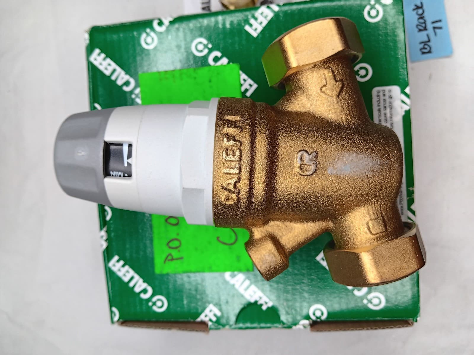 Caleffi 535051A Automatic Filling Valve 3/4" Male NPT 6