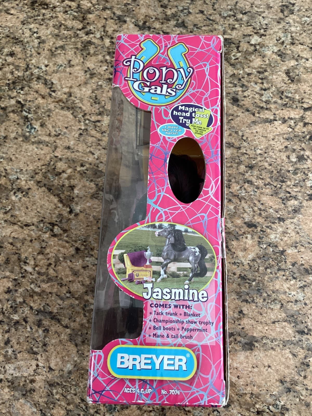 Breyer - Pony Gals Black Appaloosa Sport Horse 1:12 Scale. 2009 4