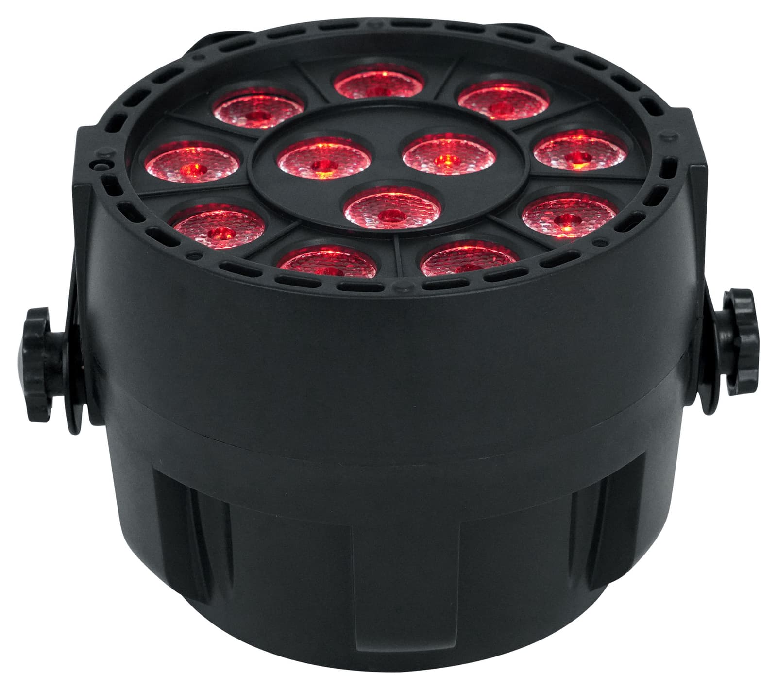 Rockville RockPAR TRI LED RGB Compact Par Can Pro DJ DMX Wash Light+Remote Black 3