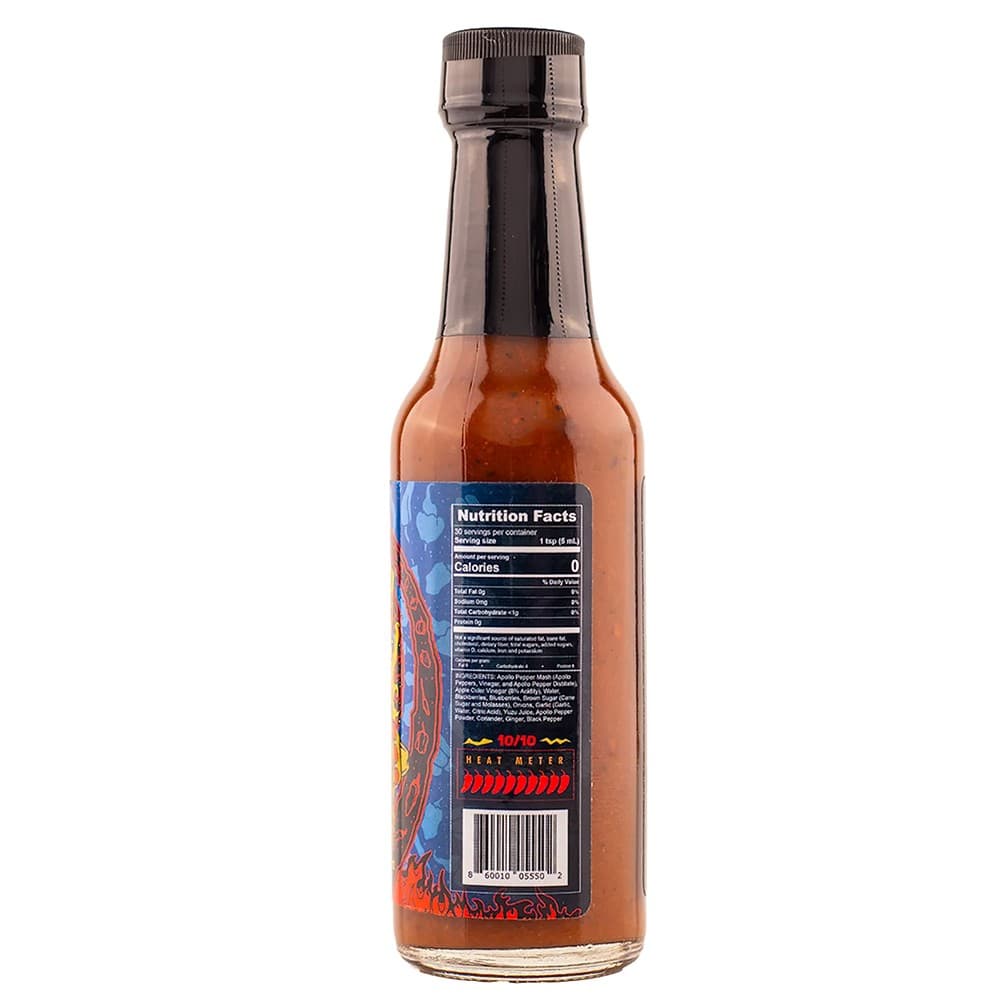 High River Sauces Peppers Up Hot Sauce 5 Oz Apollo Blackberry 860010055502-C 3