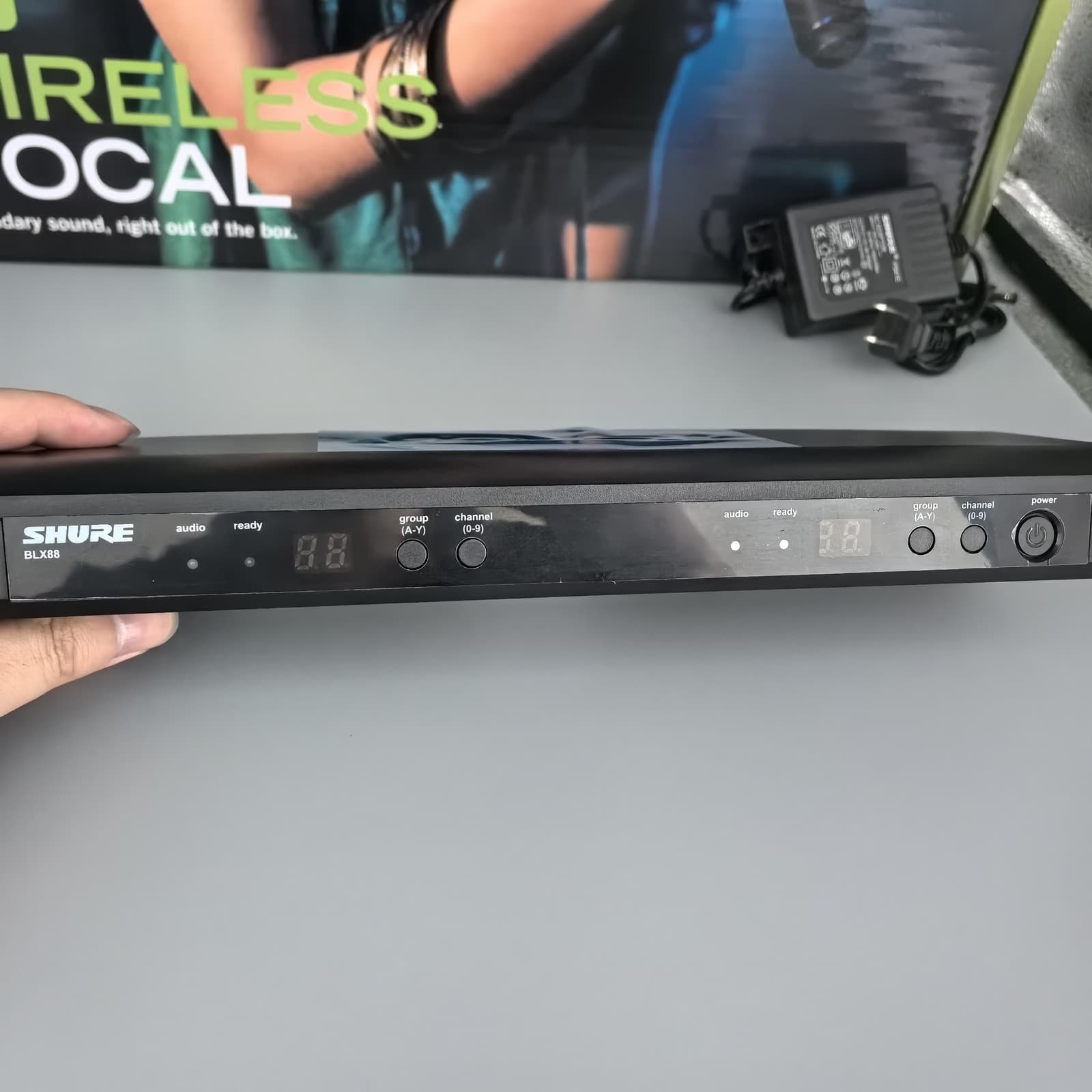 US BLX288/Beta58A Handheld Wireless Microphone System Come with2 Microphone H9 6