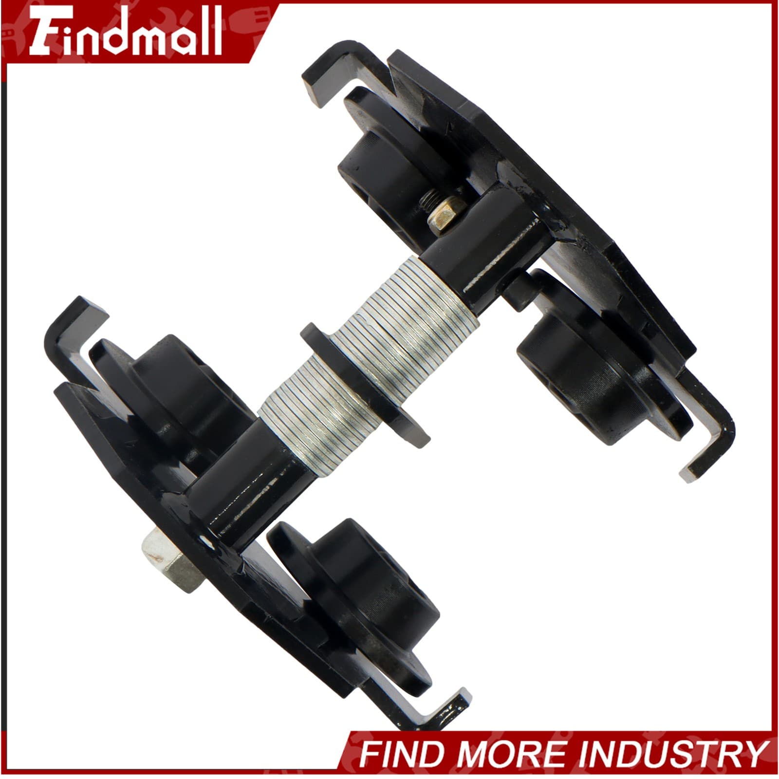 Findmall Push Beam Trolley Manual Trolley 1100lbs/0.5t Load 55-135mm Adjustable 5