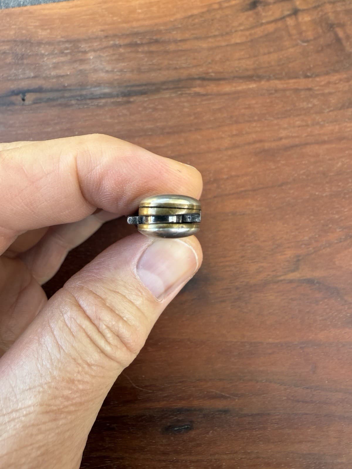 A GREAT WILBERT CUTLERY Co for SEARS 1908-21 POCKET KNIFE WORN BONE SWELL CENTER 4