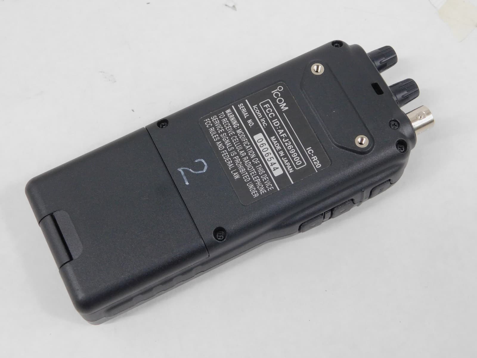 Icom IC-R20 Sport Ham Radio Handheld Communications Receiver (excellent) 6