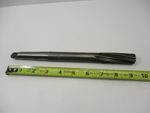 CLEVELAND Machinist REAMER 25/32", .7812" x 9" Long # 2 Morse Taper Shank EC