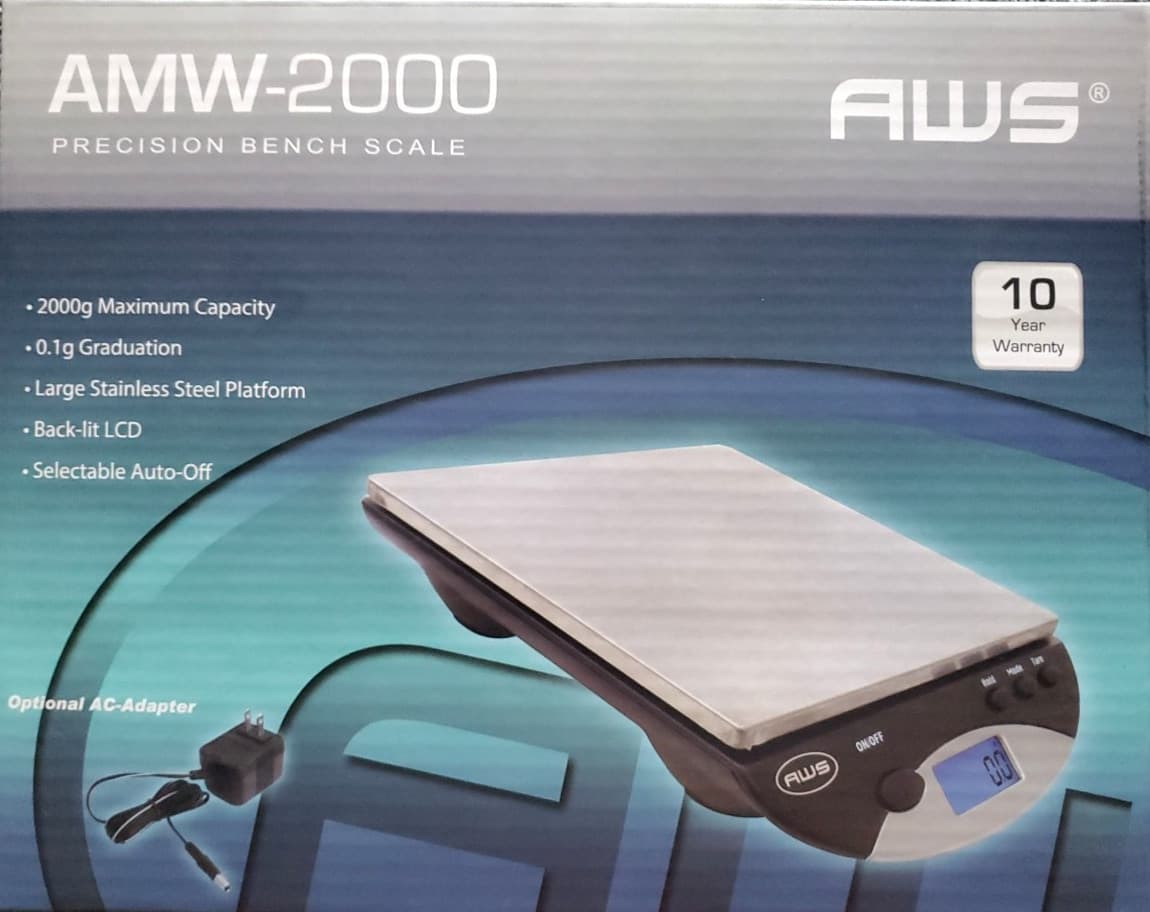 AWS Bench digital scale 2000g NEW 2