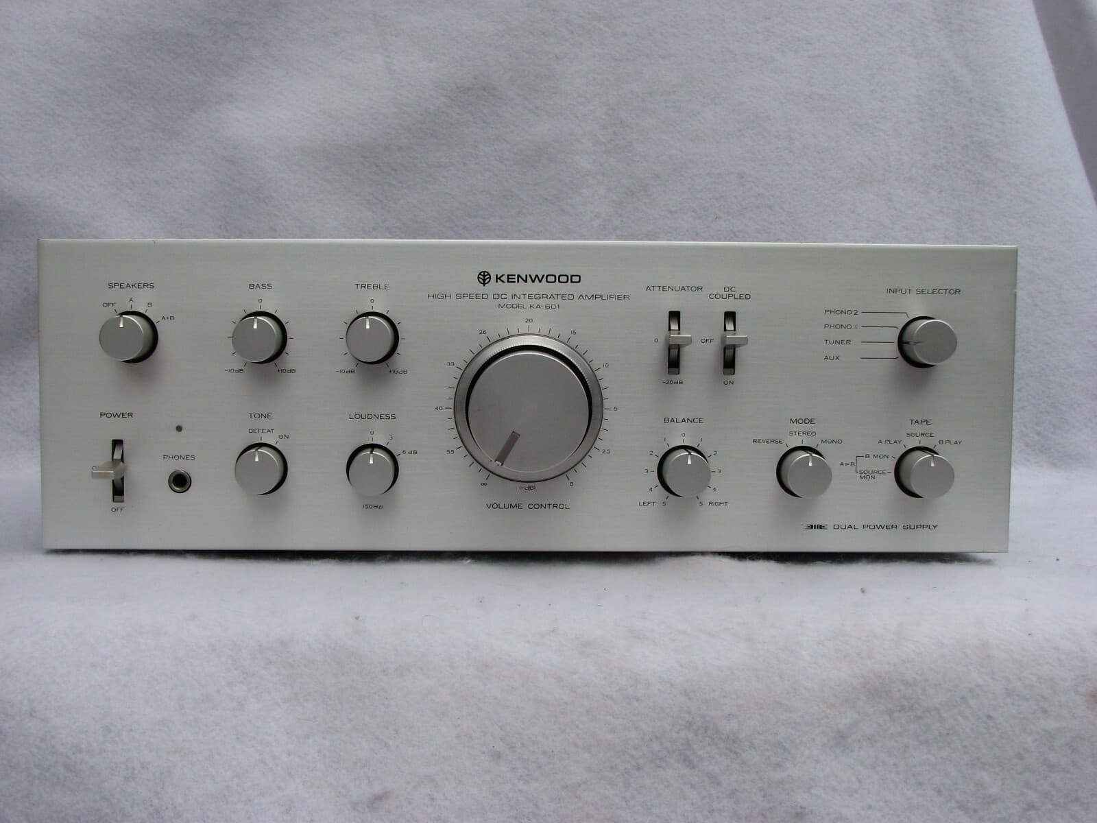 Kenwood KA601 amplifier 4