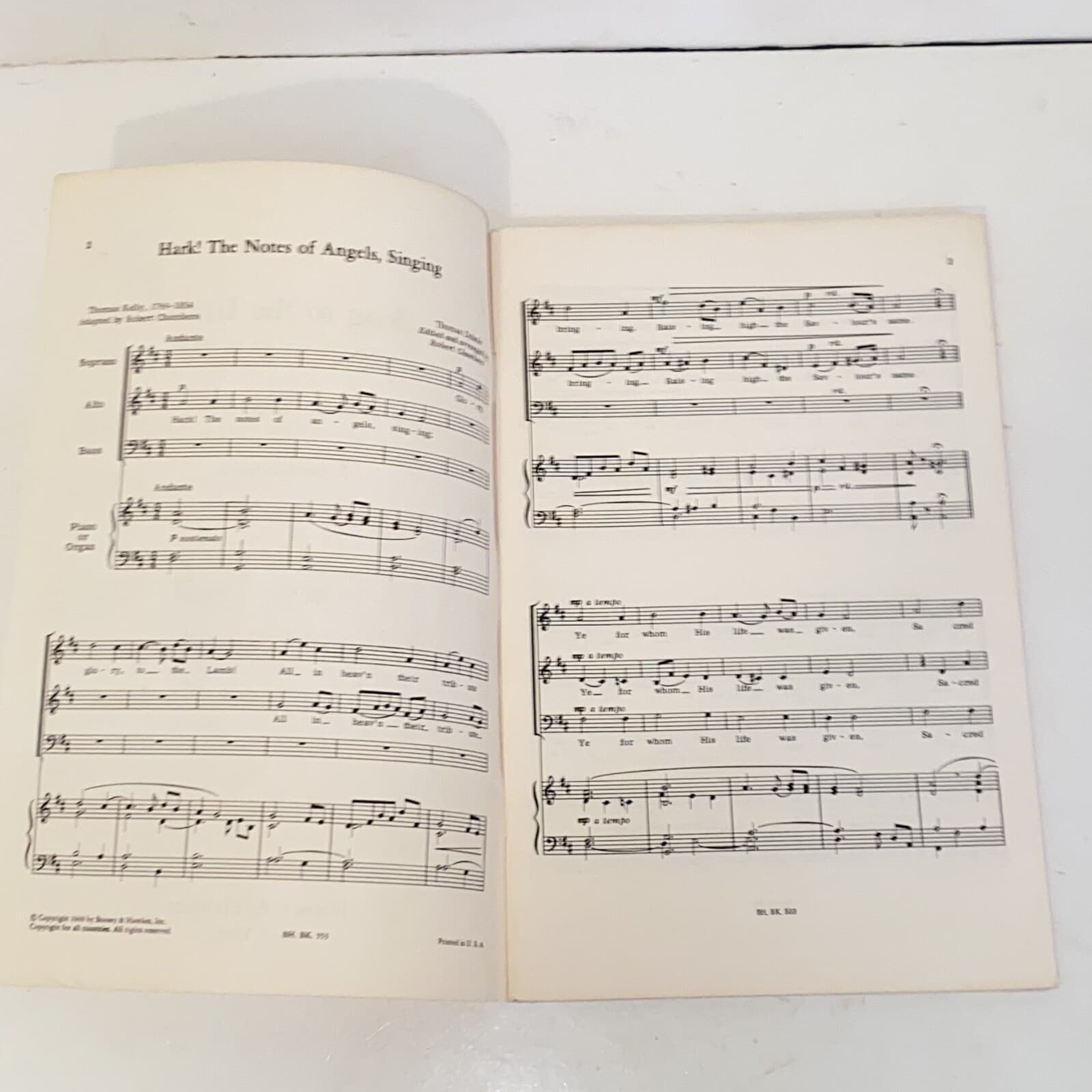 Vintage 1969 Sing To The Lord 18 Anthems for All Seasons Sheet Music 5