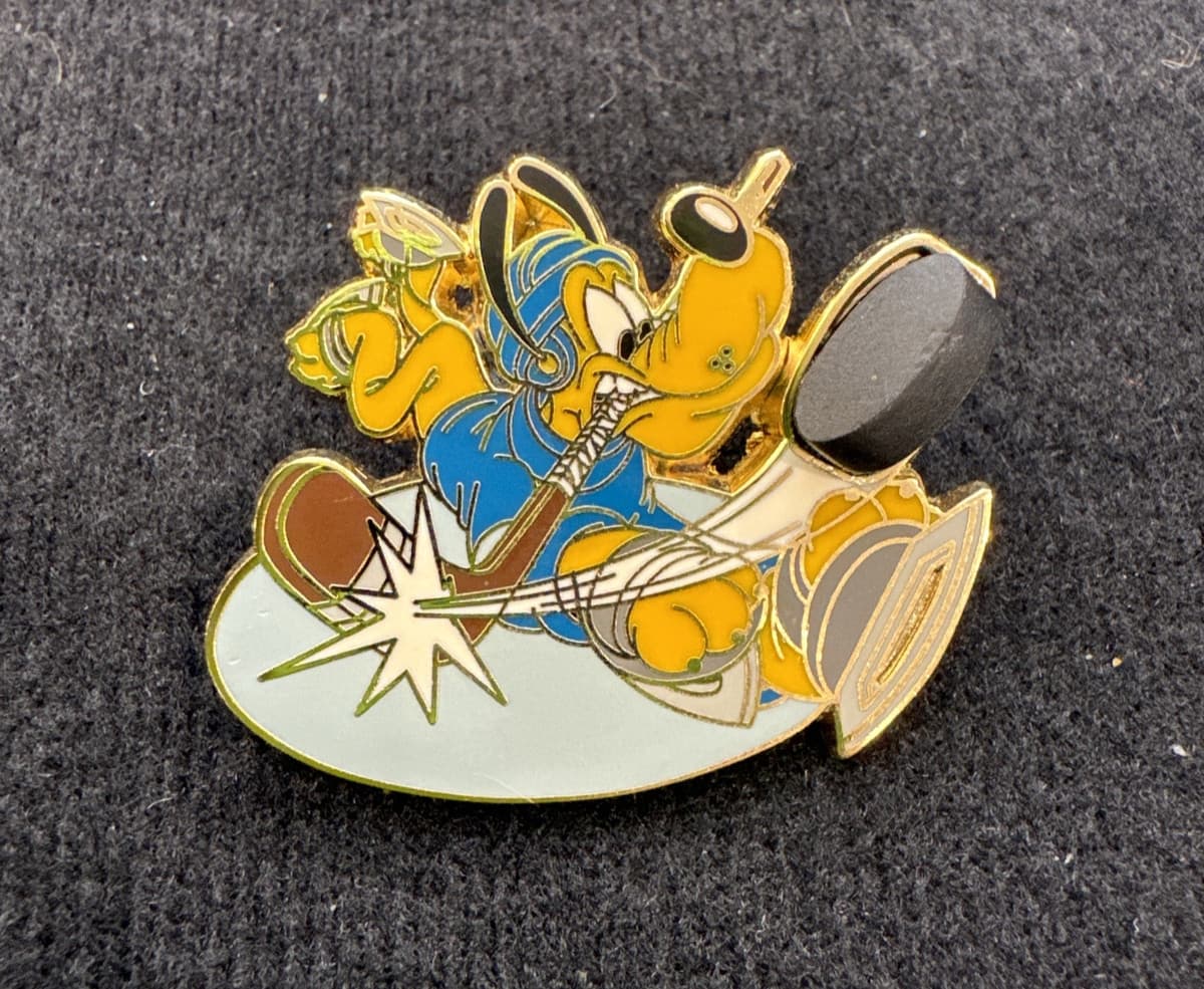 Sports Series Pluto Hockey Free D Black Puck Color Variation Version